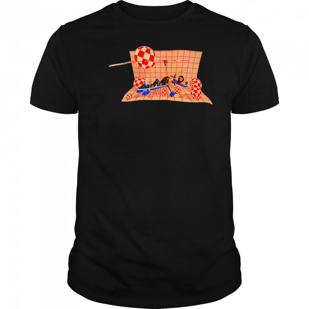 Amiga-themed gyrocopter shirt
