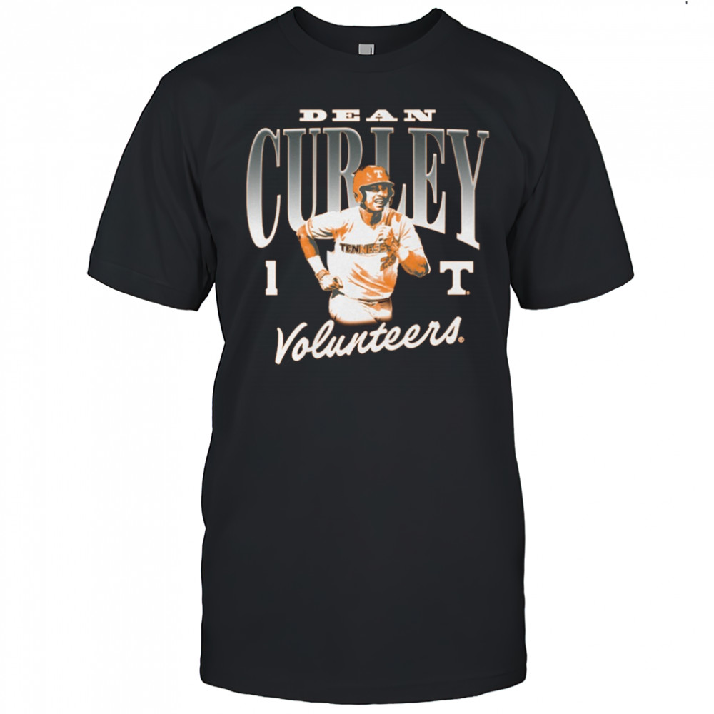 Dean Curley Tennessee Volunteers Baseball NCAA Division I Portrait t-shirt