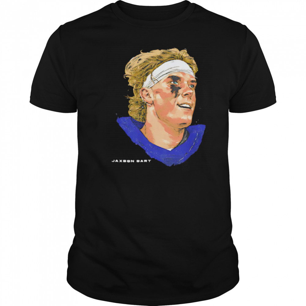 Jaxson Dart New York Giants Portrait shirt