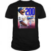 Los Angeles Dodgers Win Pittsburgh Pirates Teoscar Hernández 200 Career Home Runs Poster t-shirt