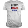 MC Gets Visual Mentor shirt