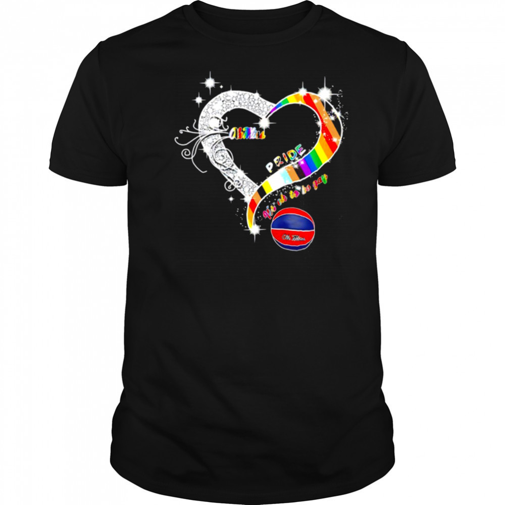 Ole Miss Rebels Pride it’s ok to be gay shirt