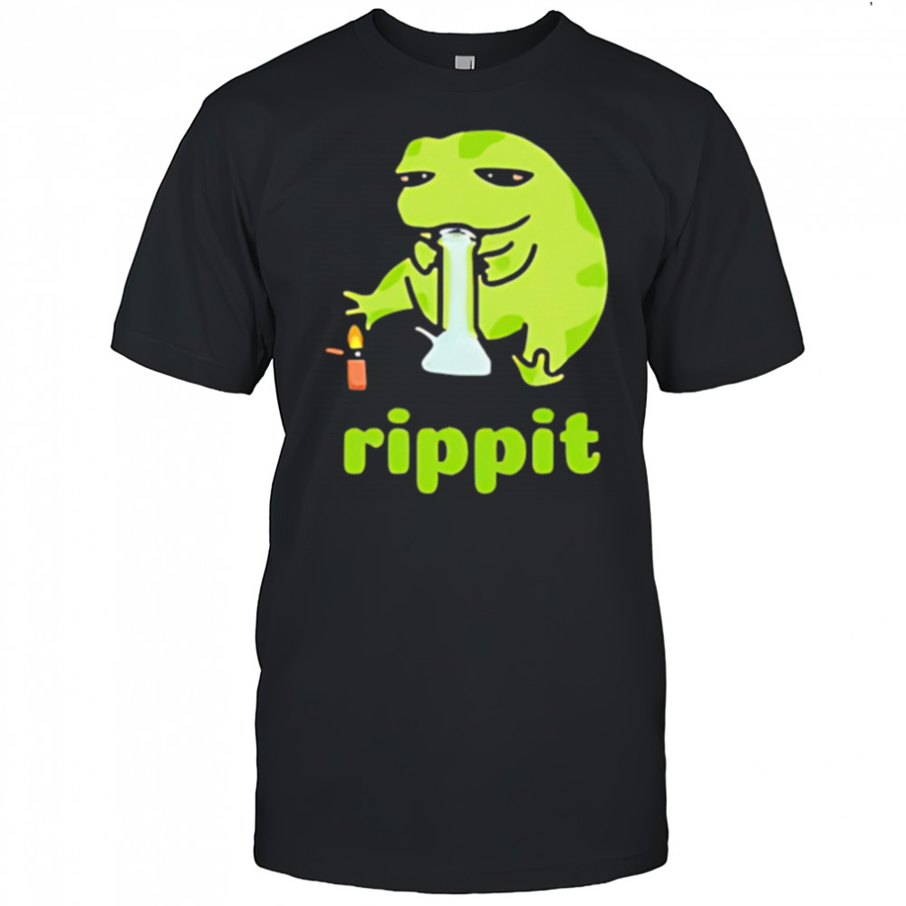 Rippit stoner frog shirt