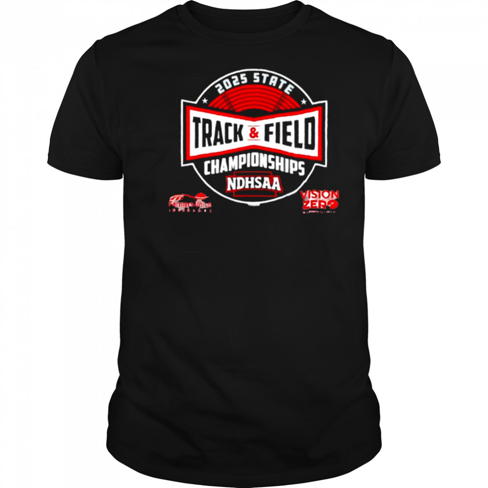 State Track and Field Championships NDHSAA 2025 shirt