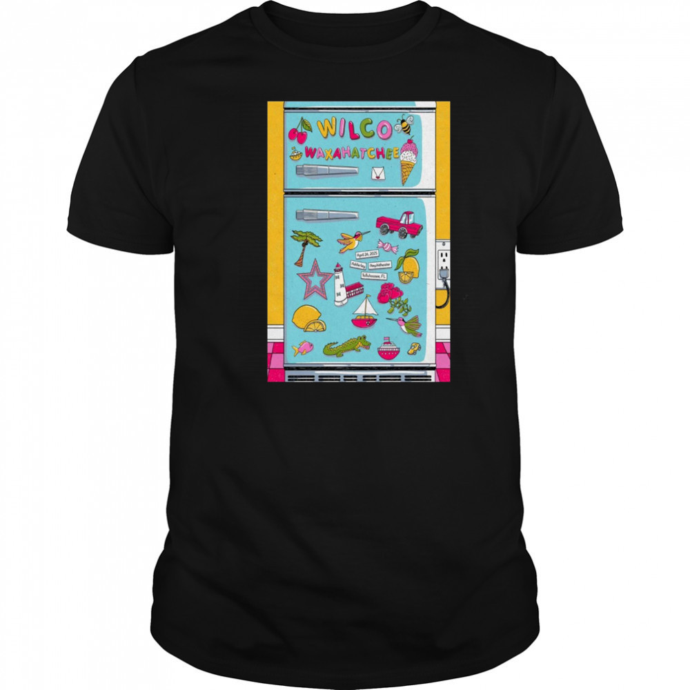 Wilco Adderley Amphitheater In Tallahassee FL April 25 2025 Concert t-shirt