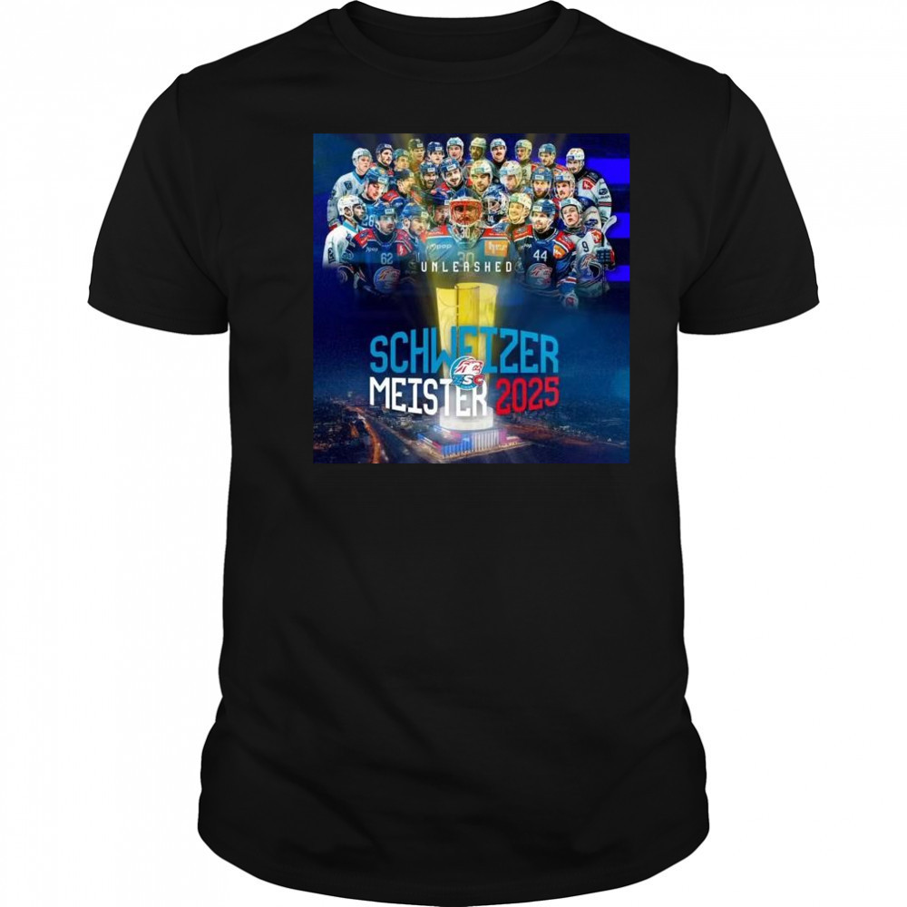 ZSC Lions Back to Back Schweizer Meister 2025 Shirt