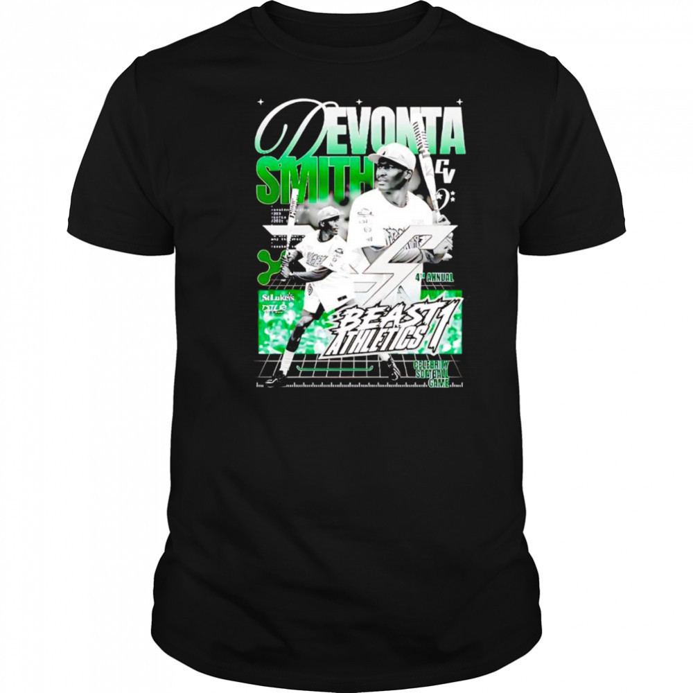 2025 DeVonta Smith Celebrity Softball shirt