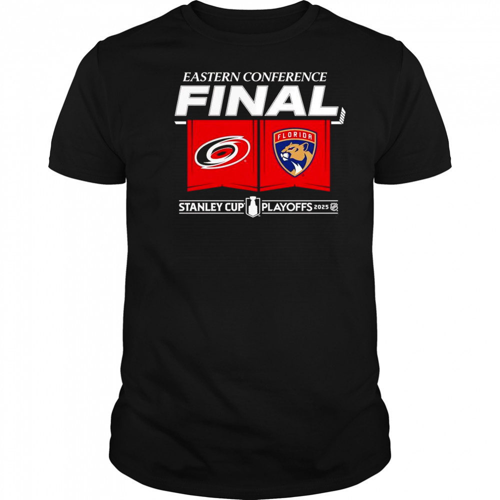 2025 Eastern Conference Final Florida Panthers vs Carolina Hurricanes shirt