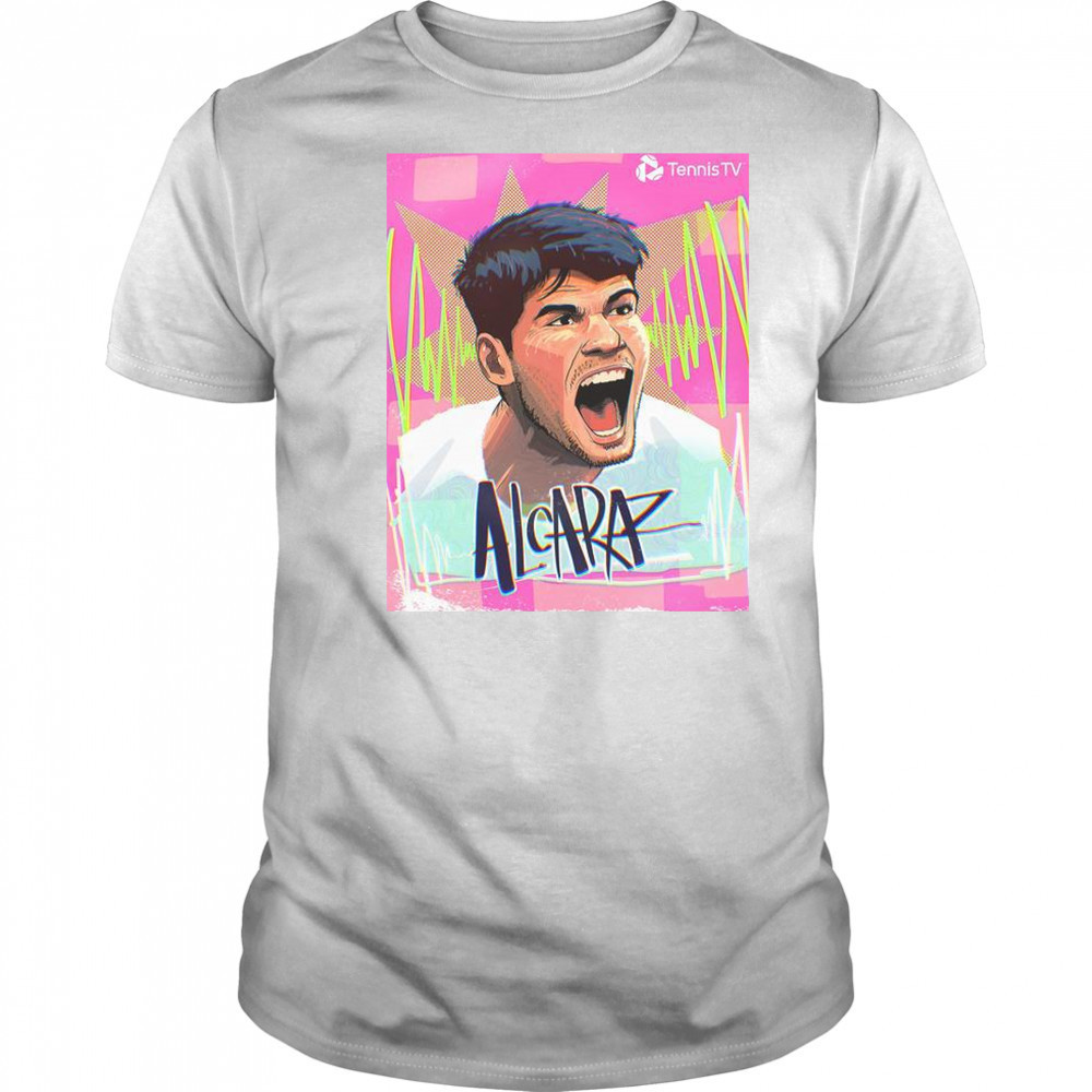2025 Italian Open In Rome ATP Masters 1000 Champion Is Carlos Alcaraz T-Shirt