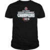 84 Scarlet Ohio State Buckeyes 2025 Big Ten Men’s Lacrosse Conference Tournament Champions T Shirt
