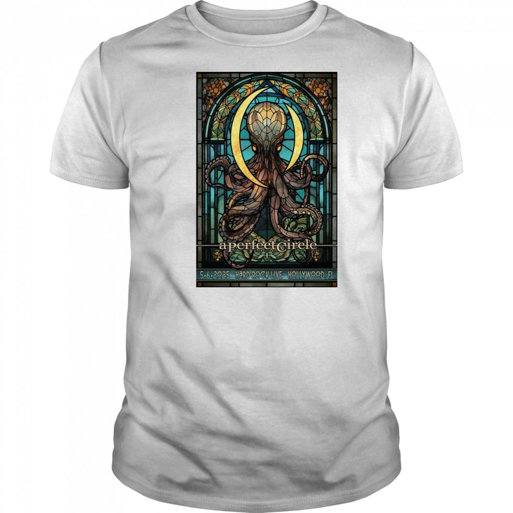 A Perfect Circle Hard Rock Live Hollywood Florida May 6 2025 Concert t-shirt