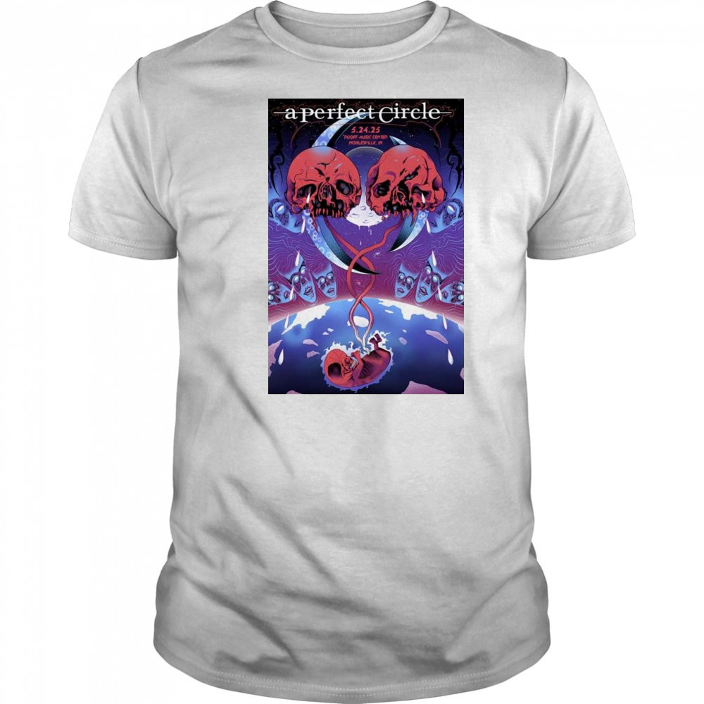 A Perfect Circle Ruoff Music Center Noblesville IN May 24 2025 Concert t-shirt