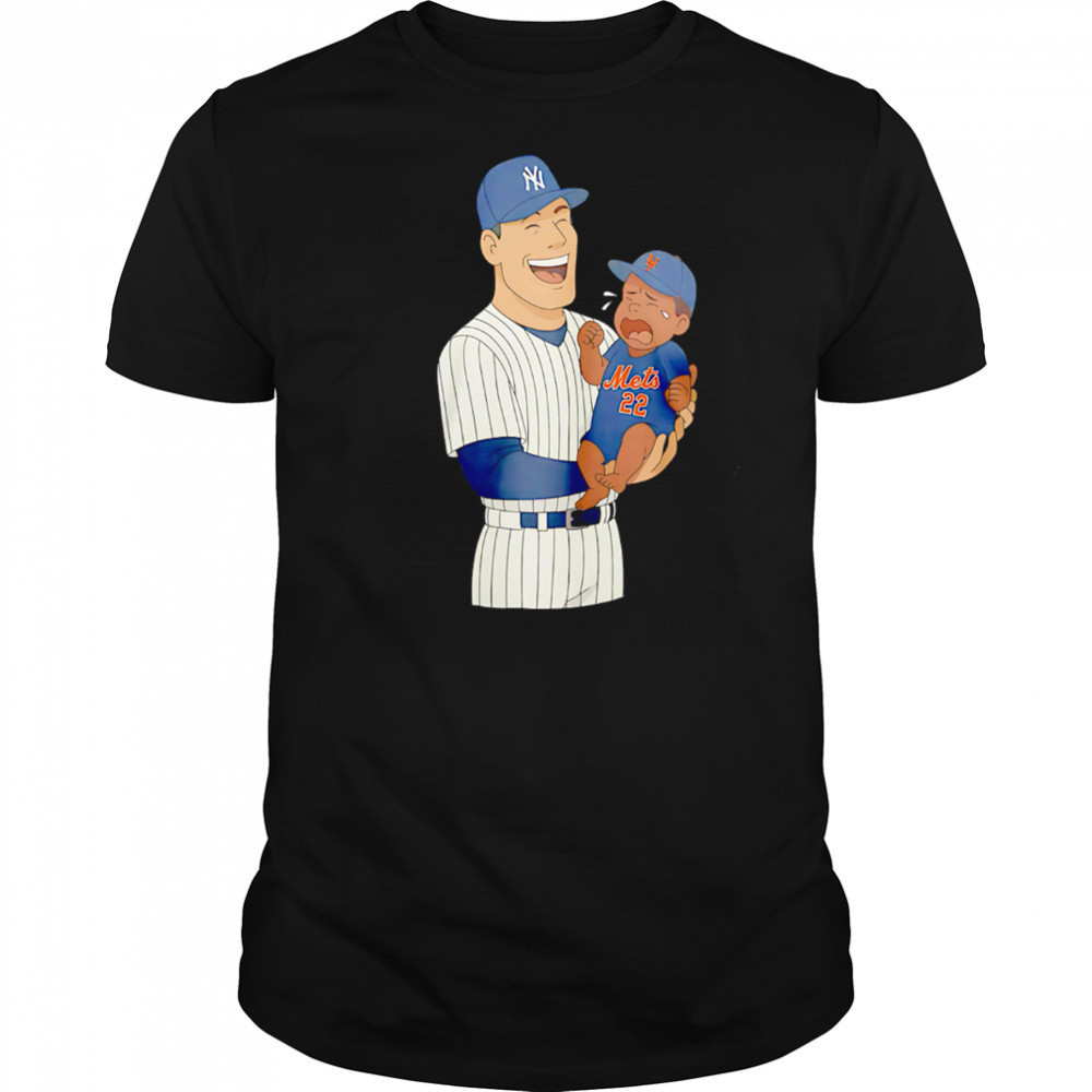 Aaron judge carrying juan soto crying shirt