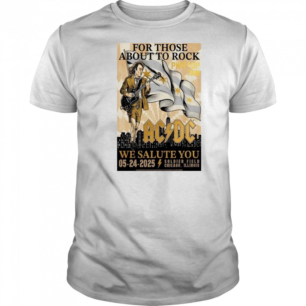 ACDC May 24 2025 Soldier Field Chicago IL Shirt