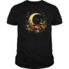 Aesthetic Cottagecore Botanical Moon Mushrooms Gardening shirt
