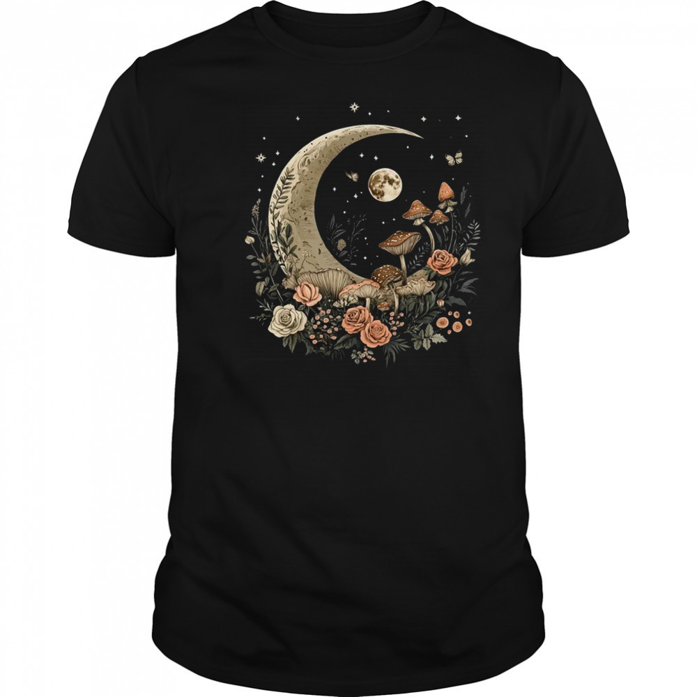 Aesthetic Goblincore And Dark Cottagecore Clothes Mushroom shirt