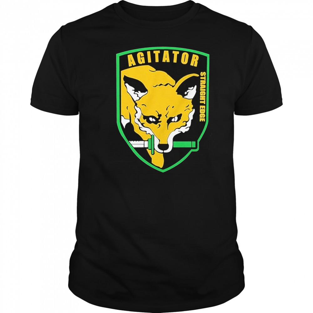 Agitator Straight Edge Fox T-shirt