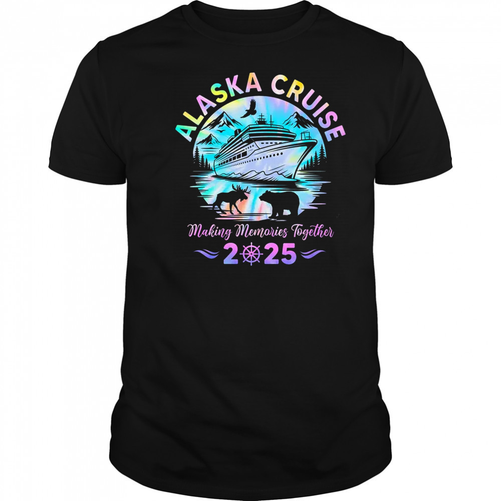 Alaska Cruise 2025 Matching Family Friends Group Adventure shirt