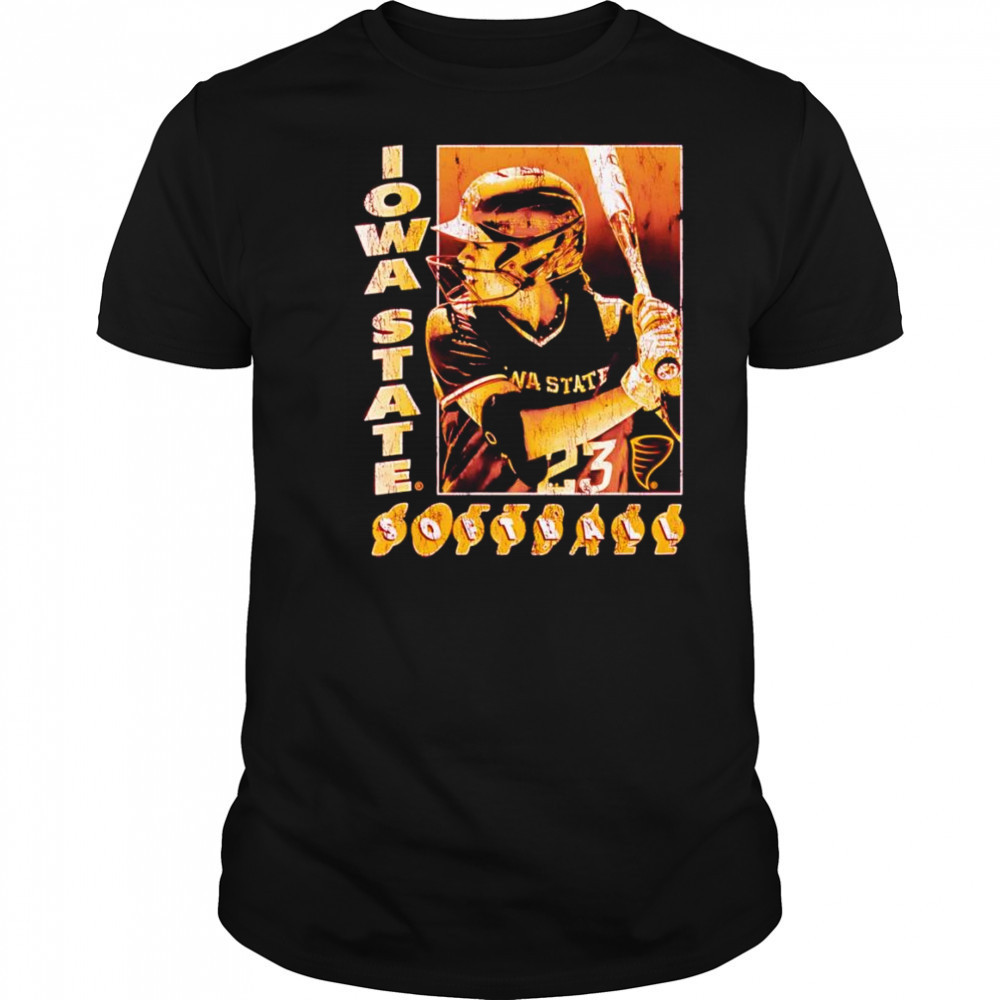 Angelina Allen Iowa State softball retro shirt