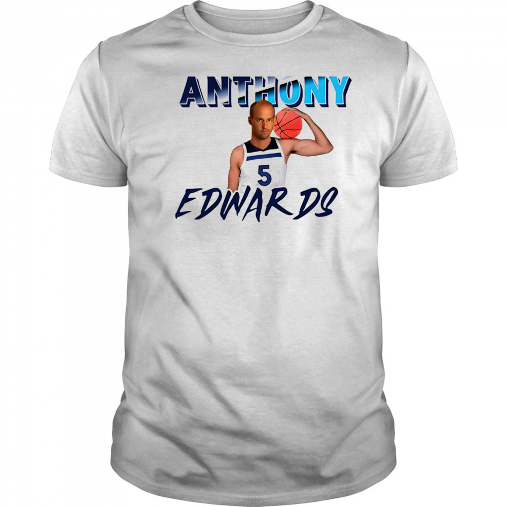 Anthony Edwards Minnesota basketball shirt