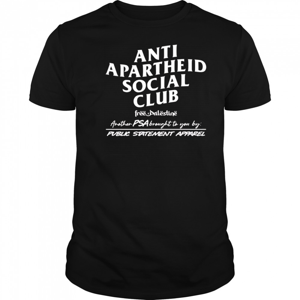 Anti Apartheid Social Club shirt