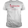 Arkansas State Red Wolves Dad Definition T-Shirt