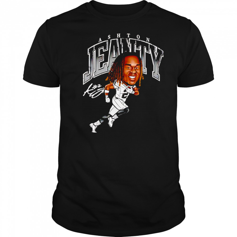Ashton Jeanty Las Vegas Cartoon shirt