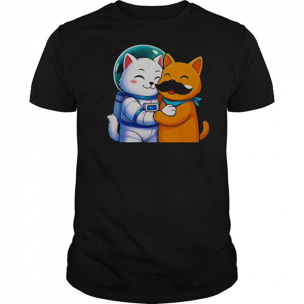Astrocat And Meow Stash T-Shirt