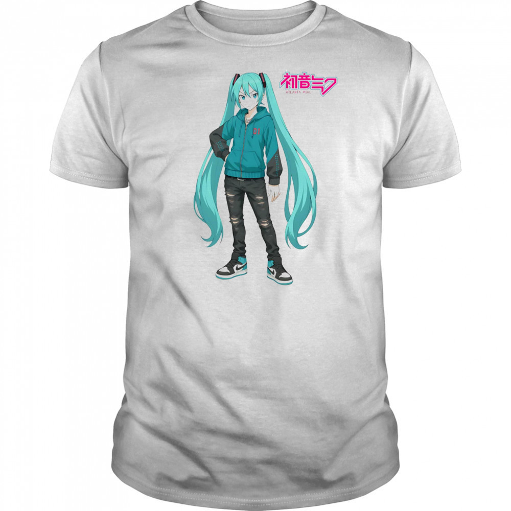 Atl Miku cartoon shirt