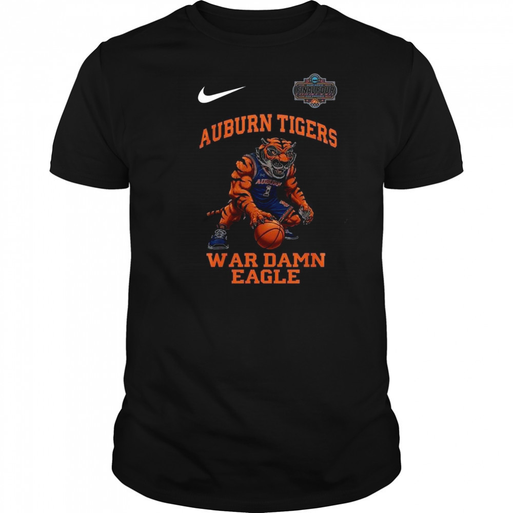 Auburn Tigers War Damn Eagle Mascot Men’s College Basketball Champions 2025 Shirt