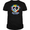 Autism Awareness Hands Puzzle Heart shirt