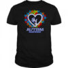 Autism Awareness Hands Puzzle Heart T-Shirt