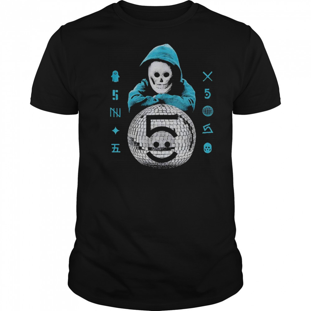Awolnation The Phantom 5 Mask 2025 Tour Disco T shirts