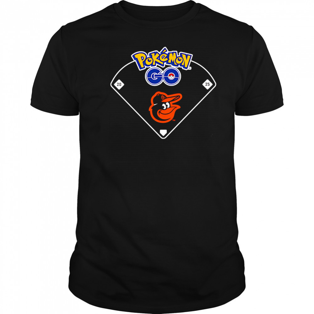 Baltimore Orioles Pokemon GO shirt