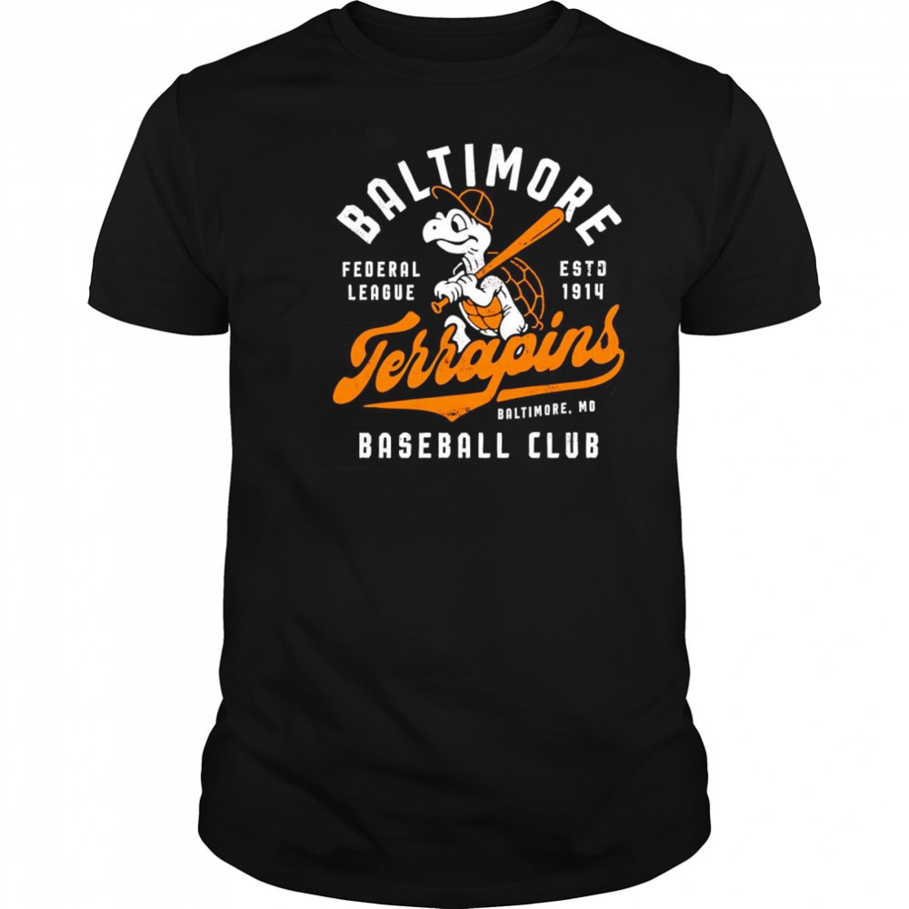 Baltimore Terrapins Maryland baseball vintage shirt
