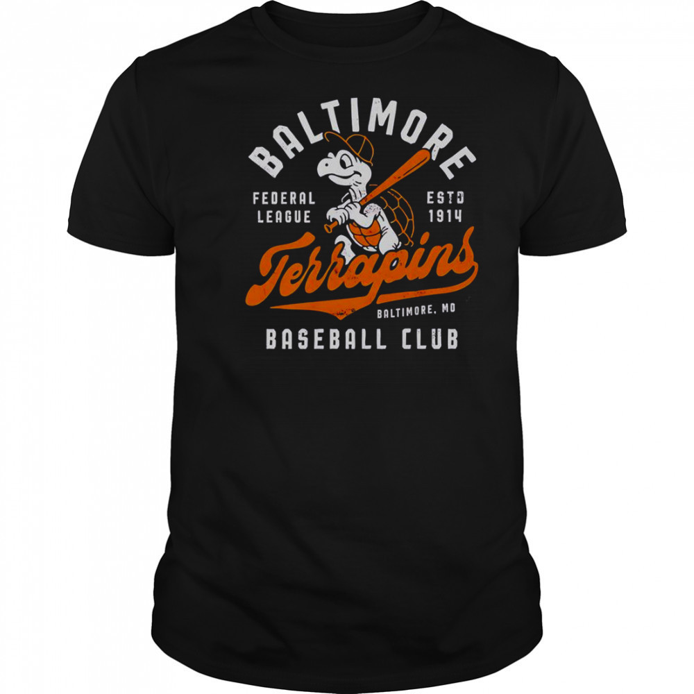 Baltimore Terrapins Maryland Baseball Vintage T-Shirt