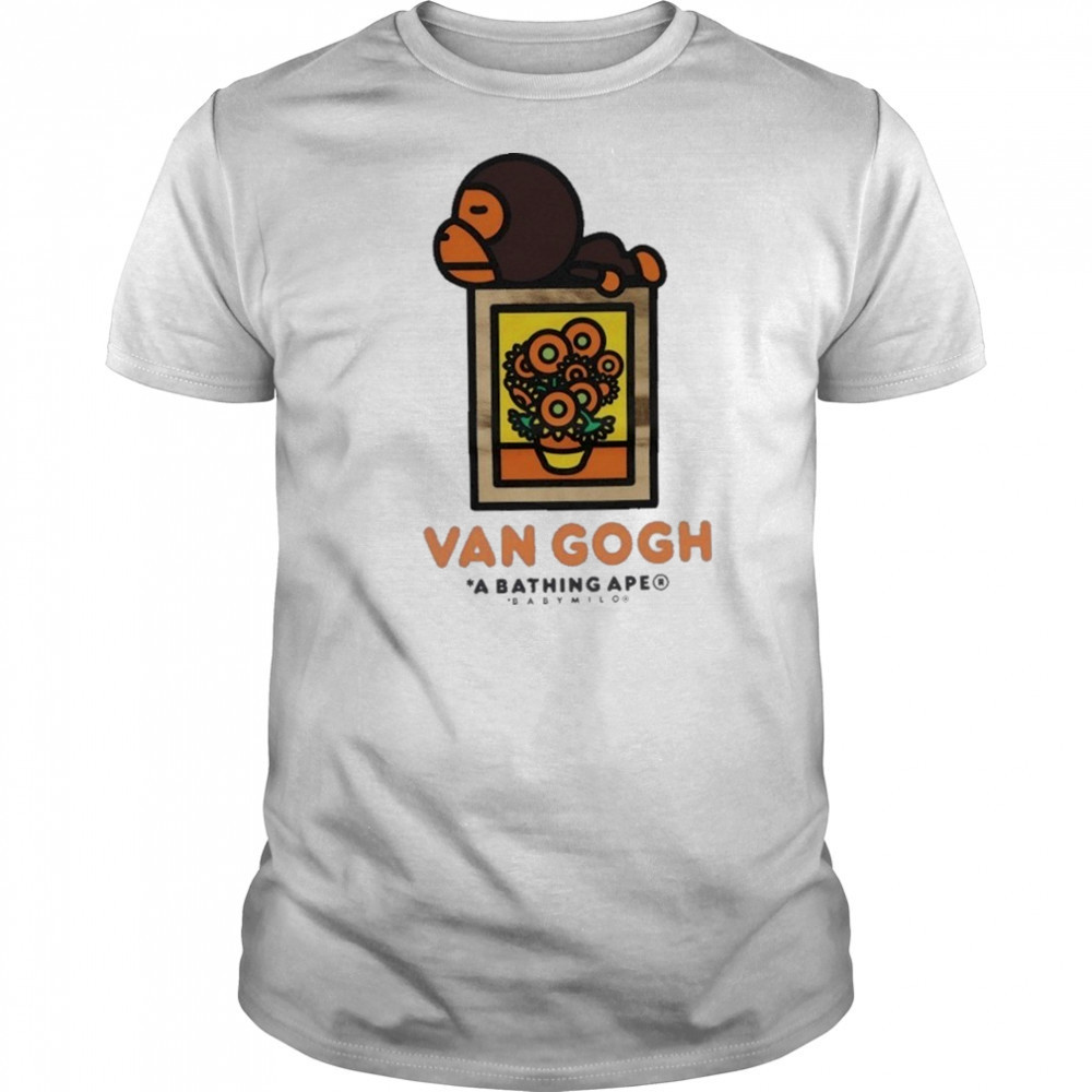 Bape x Van Gogh Museum Baby Milo Gogh Bloom shirt