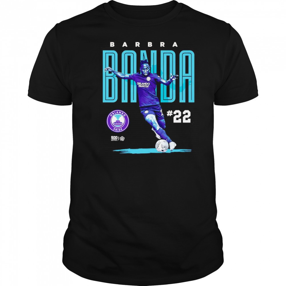 Barbra Banda Orlando Pride bitmap shirt