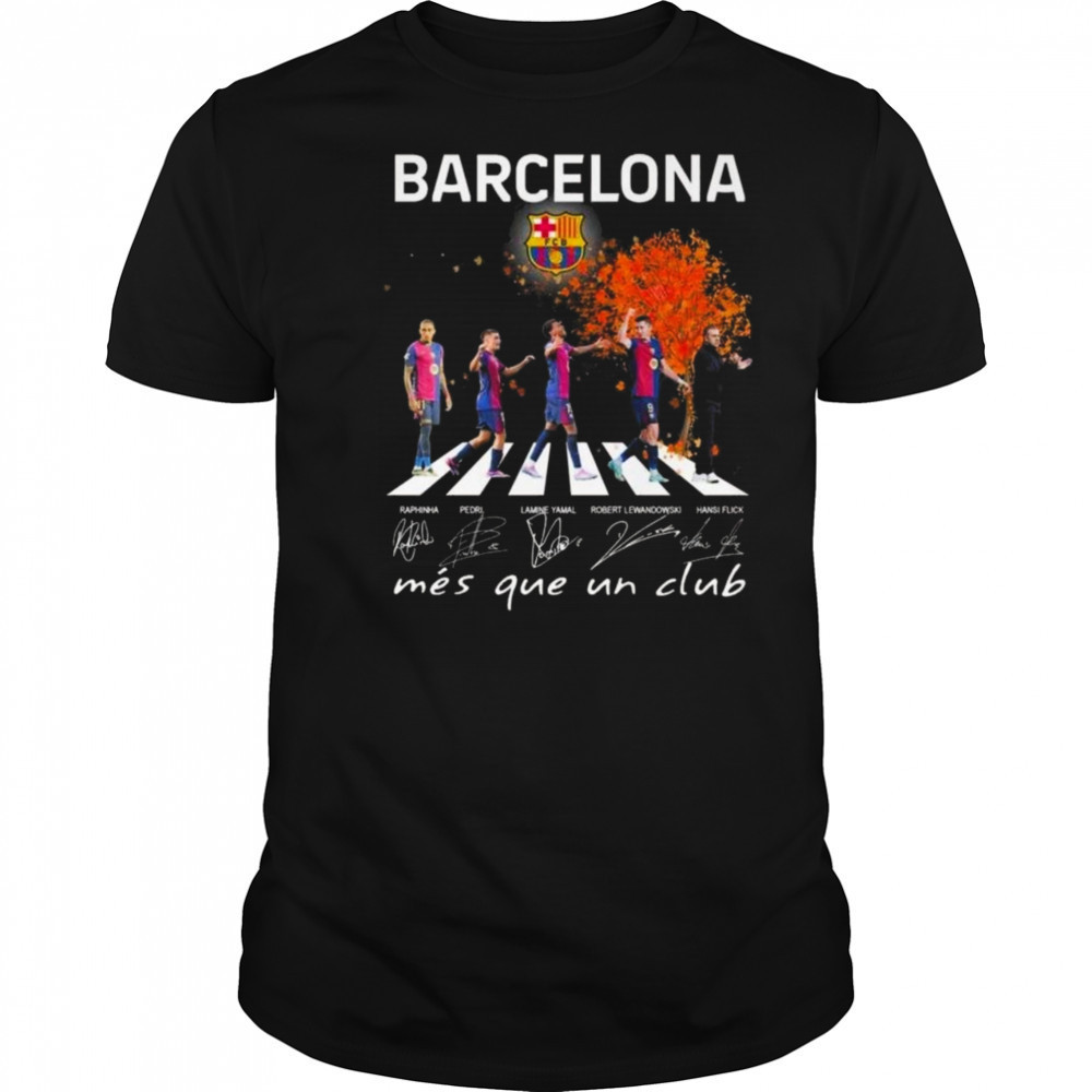 Barcelona Mes Que Un Club 2025 Shirt