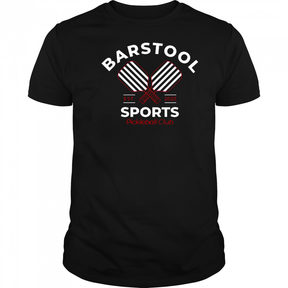Barstool Sports Pickleball Club Pocket Est. 2025 t-shirt