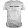 Baylor Bears Dad Definition T-Shirt