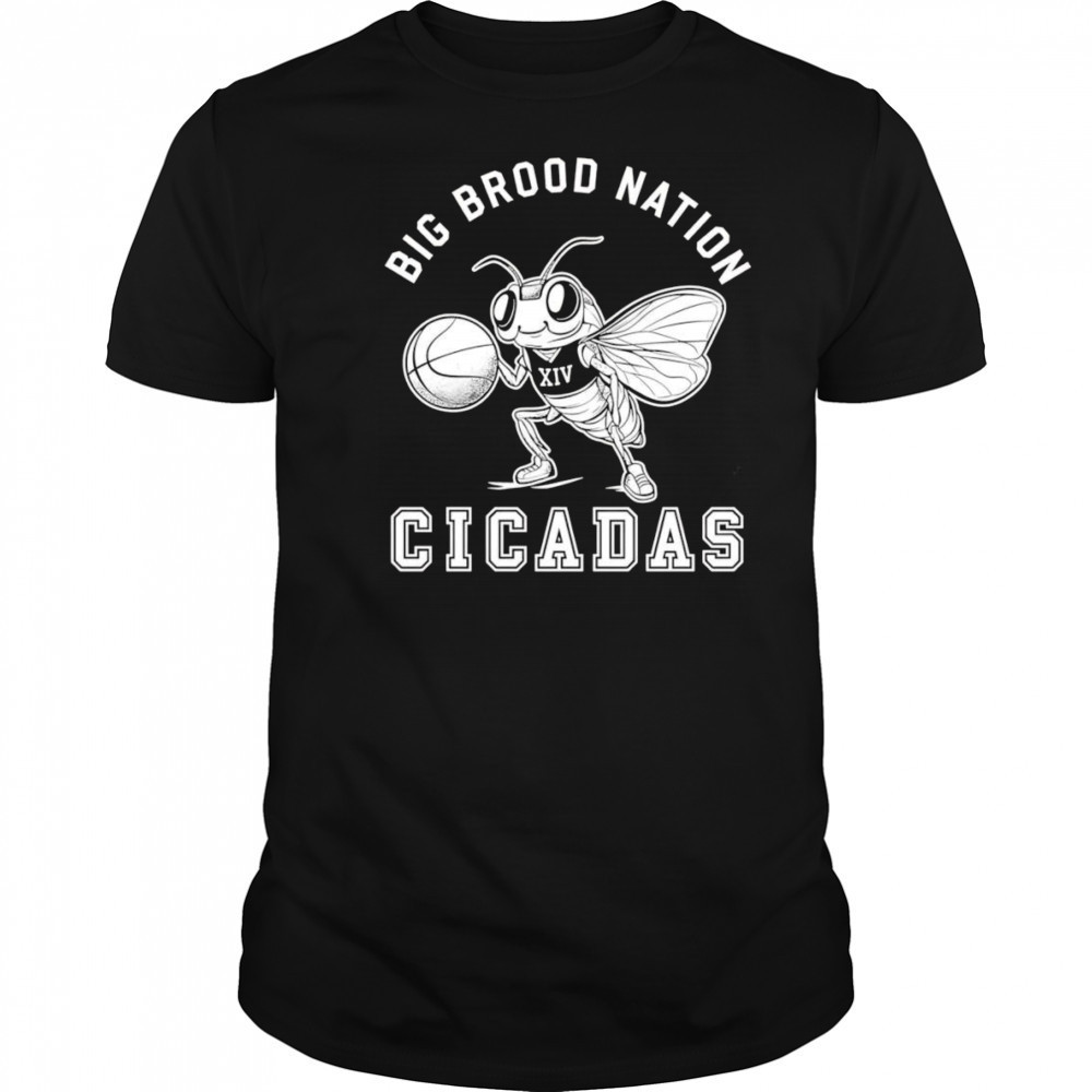Big Brood Nation Cicadas basketball shirt