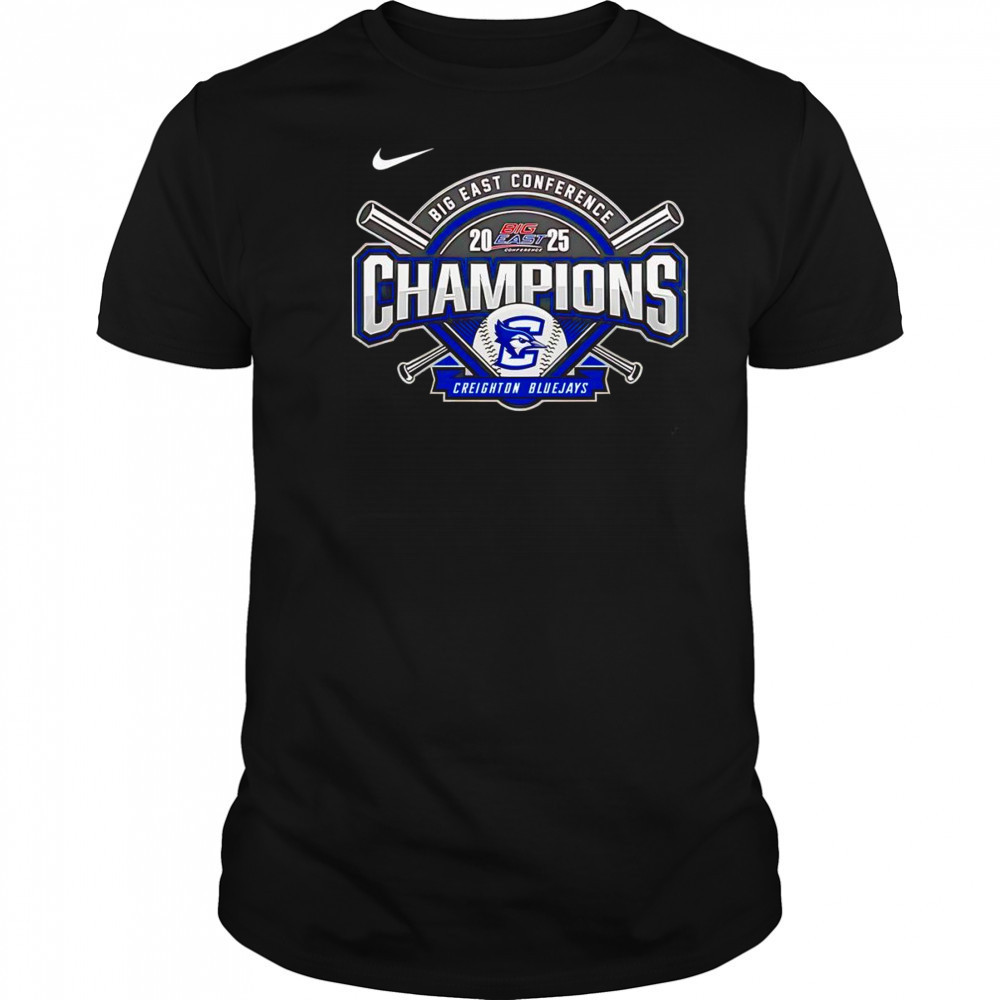 Big East Conference 2025 Champions Creighton Bluejays shirt