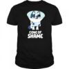 Bluey cone of shame cartoon shirt