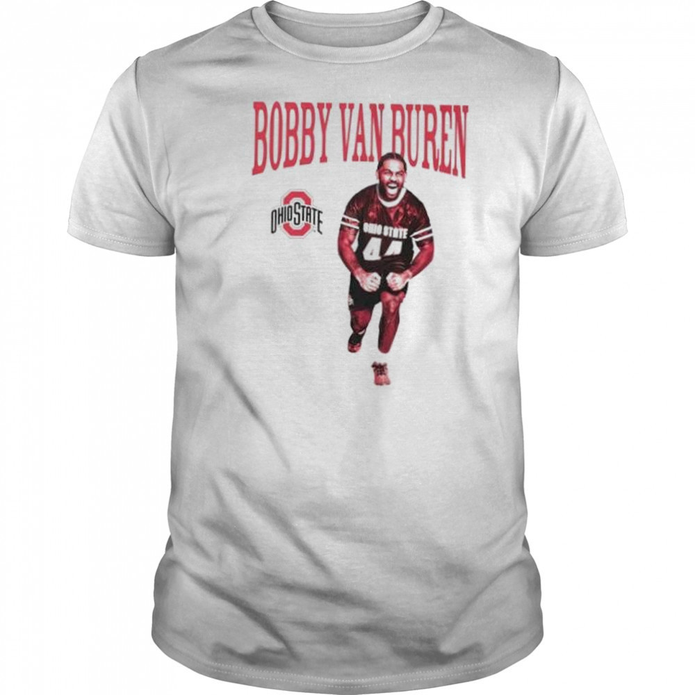 Bobby Van Buren Ohio State Buckeyes illustrated shirt