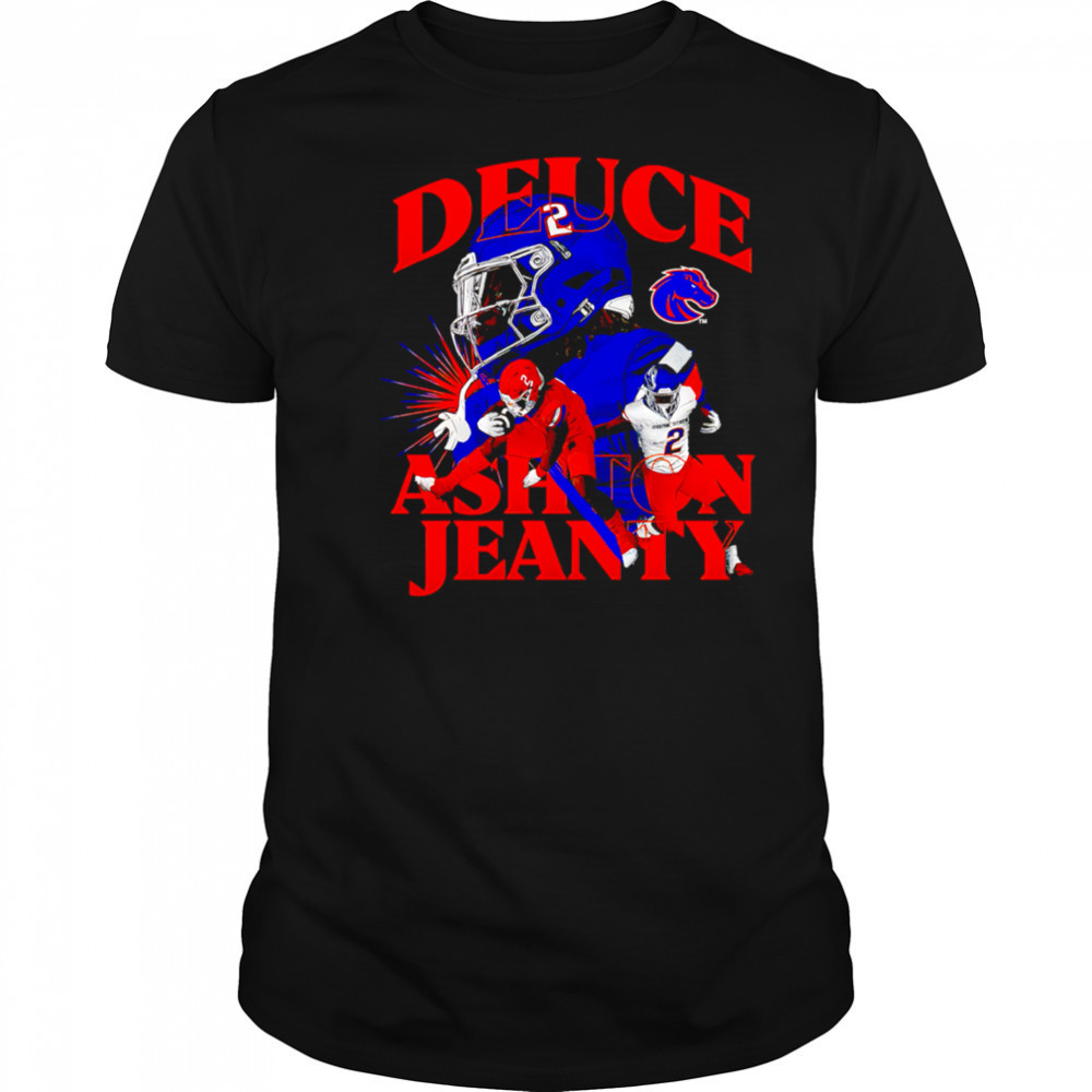 Boise State Broncos Black Ashton Jeanty shirt