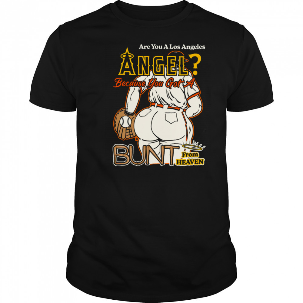 Boss Dog Art Dept Los Angeles Angel Bunt From Heaven T Shirt