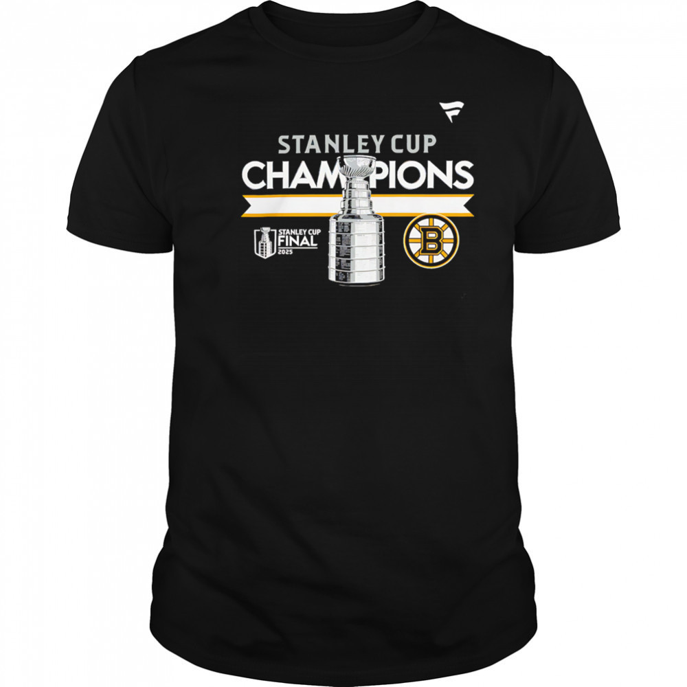 Boston Bruins NHL 2025 Stanley Cup Victory shirt