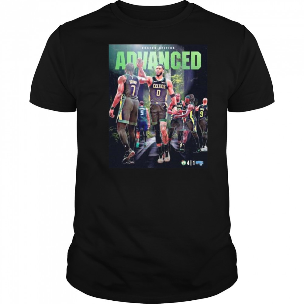 Boston Celtics beats Orlando Magic to advance second round shirt