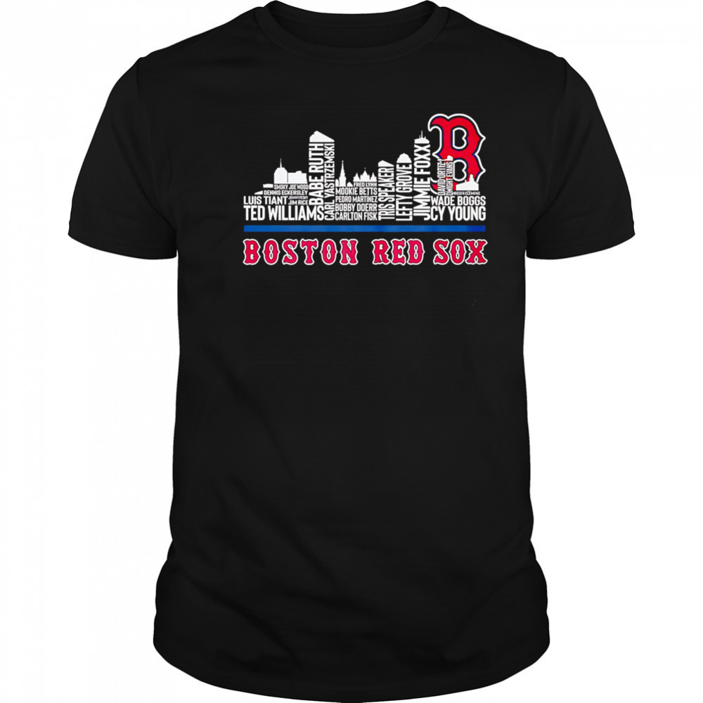 Boston Red Sox 2025 Skyline shirt